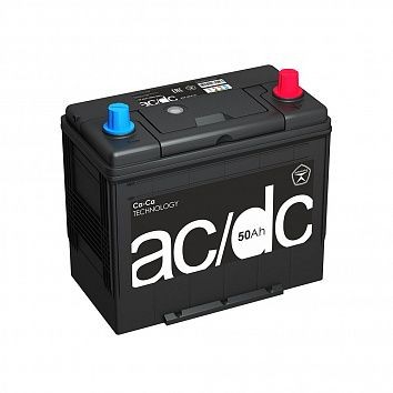 Аккумулятор автомобильный AC/DC 50Ah 400A пп