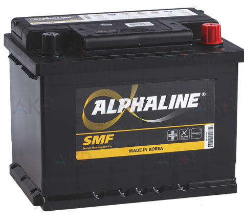 АВТОМОБИЛЬНЫЙ АККУМУЛЯТОР ALPHALINE STANDARD 56077 12V 60AH 510A (242X175X175) L2B ОБР.
