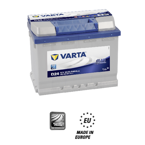 Аккумулятор автомобильный Varta D24 Blue Dynamic