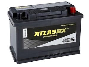Аккумулятор автомобильный Atlas LB3 EBF 65Ah 650A оп
