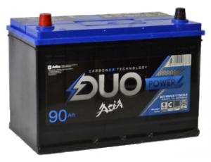 Аккумулятор автомобильный Duo Asia 90Ah 780A (п.п.)
