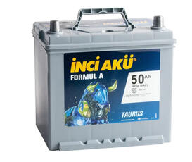 Аккумулятор автомобильный INCI AKU Formul A 50L 420 А прям. пол. 50 Ач (D20 050 042 113)
